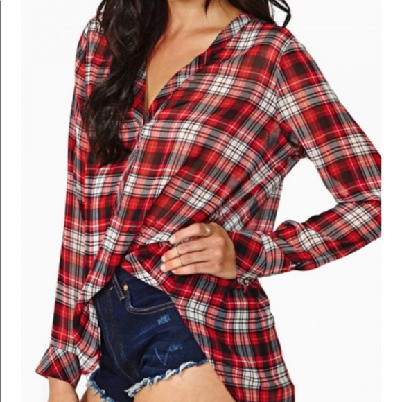 Foxcroft Plaid Long Sleeve Shirt - Picture 2 of 10